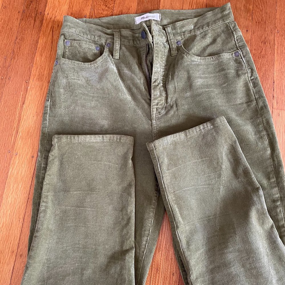 Madewell Class Straight Jeans: Corduroy Addition